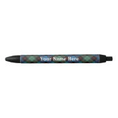 Scotland Forever Clan Guthrie Tartan Zwarte Inkt Pen (Voorkant)
