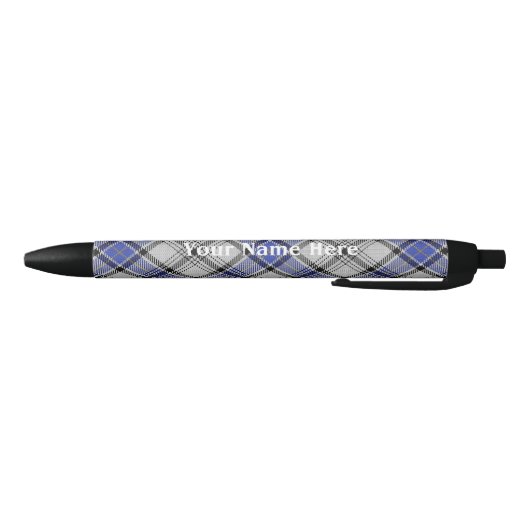 Scotland Forever Clan Hannay Tartan Zwarte Inkt Pen (Bodem)