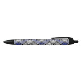 Scotland Forever Clan Hannay Tartan Zwarte Inkt Pen (Bovenkant)