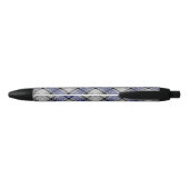 Scotland Forever Clan Hannay Tartan Zwarte Inkt Pen (Achterkant)