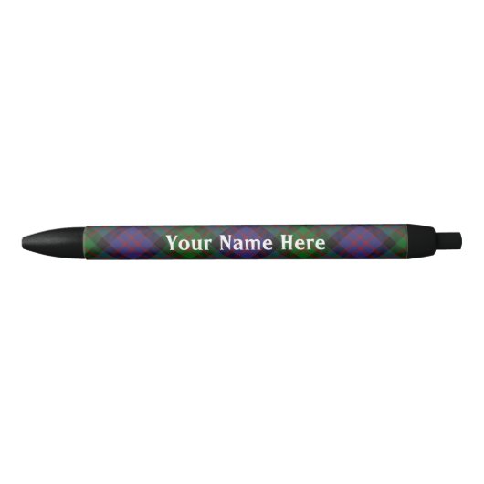 Scotland Forever Clan MacDonald Donald Tartan Zwarte Inkt Pen (Voorkant)