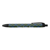 Scotland Forever Clan MacKenzie Tartan Zwarte Inkt Pen (Bovenkant)
