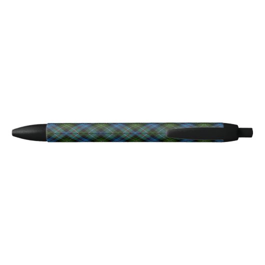 Scotland Forever Clan MacKenzie Tartan Zwarte Inkt Pen (Achterkant)