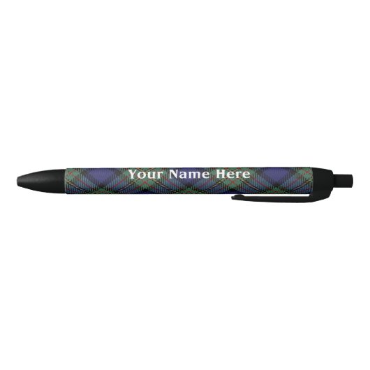 Scotland Forever Clan MacLaren Tartan Zwarte Inkt Pen (Bodem)