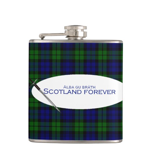 Scotland Forever Flask Heupfles (Voorkant)