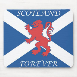Scotland Forever Lion Rampant Mousepad Muismat