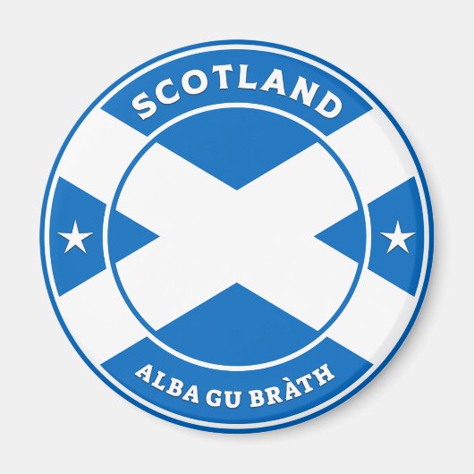 Scotland Forever Magneet (Voorkant)