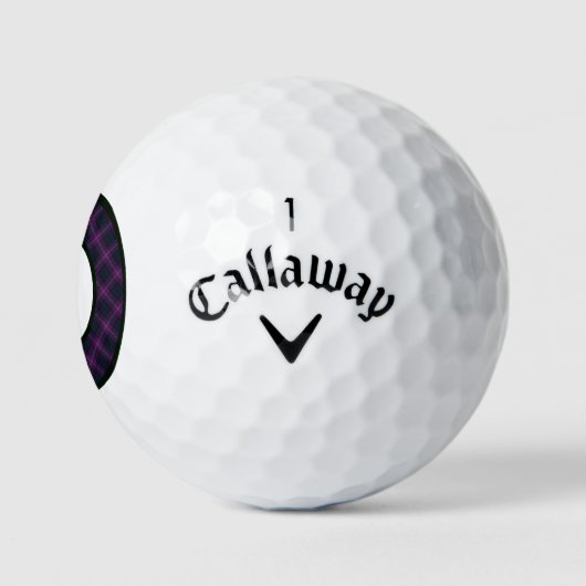 Scotland Forever Tartan Clan Pset Golf Balls Golfballen (Logo)