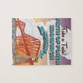 Scotland Fourth Bridge Travel poster. Legpuzzel (Horizontaal)