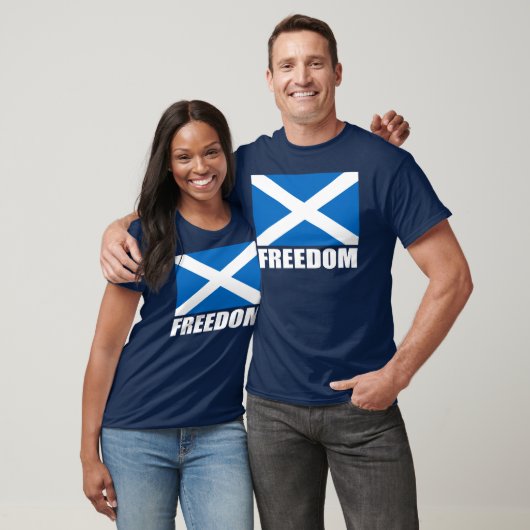 Scotland Freedom Flag T-shirts (Unisex)