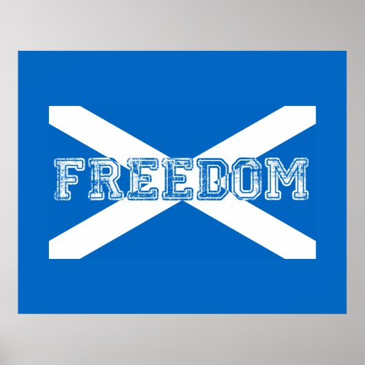 Scotland Freedom Poster (Voorkant)