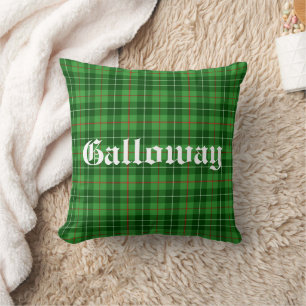Scotland Galloway District Tartan Gepersonaliseerd Kussen