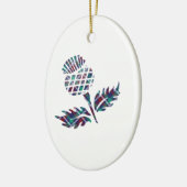 Scotland Gifts Scottish Thistle Tartan Pset Gift Keramisch Ornament (Links)
