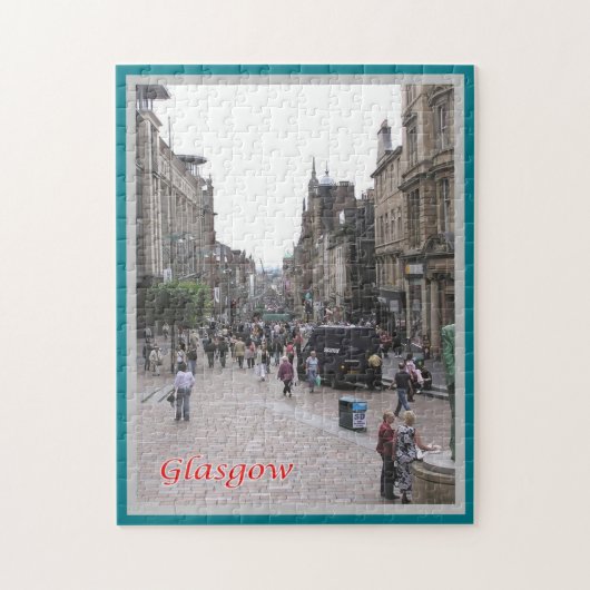 Scotland - Glasgow - Buchanan Street - Legpuzzel (Verticaal)