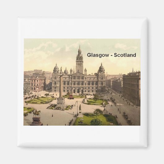 Scotland Glasgow George Square (St.K.) Magneet (Voorkant)
