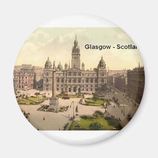 Scotland Glasgow George Square (St.K.) Magneet (Voorkant)
