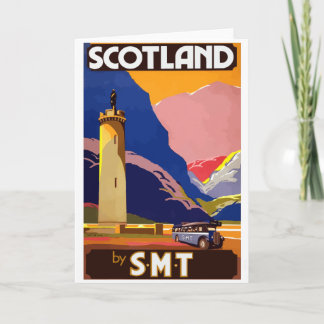 Scotland greeting card kaart