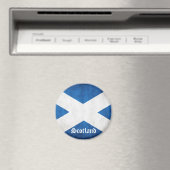 Scotland Grunge Flag Gepersonaliseerd Magneet (Insitu (Vaatwasser))