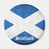 Scotland Grunge Flag Gepersonaliseerd Magneet (Voorkant)