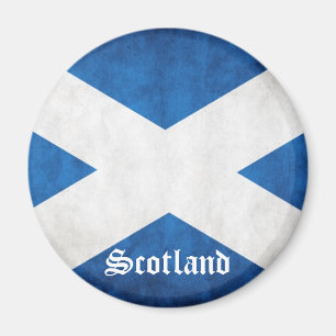 Scotland Grunge Flag Gepersonaliseerd Magneet