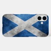 Scotland Grunge - Saint Andrew's Cross Case-Mate iPhone Case (Achterkant (horizontaal))