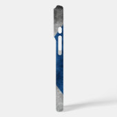 Scotland Grunge - Saint Andrew's Cross Case-Mate iPhone Case (Achterkant / Links)