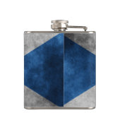 Scotland Grunge - Saint Andrew's Cross Heupfles (Achterkant)