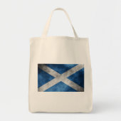 Scotland Grunge - Saint Andrew's Cross Tote Bag (Voorkant)
