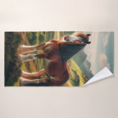 Scotland highlands Clydesdale horse Badhanddoek (Badhanddoek)