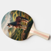 Scotland highlands Clydesdale horse Tafeltennisbatje (Zijkant)