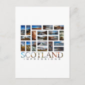 Scotland Impressions Briefkaart (Voorkant)