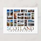 Scotland Impressions Briefkaart (Voorkant)
