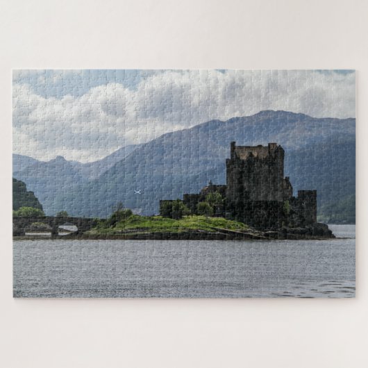 Scotland Jigsaw Puzzle - Loch Duich & Eilean Donan Legpuzzel (Horizontaal)