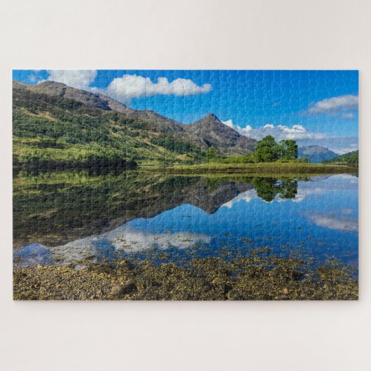 Scotland Jigsaw Puzzle - Loch Leven, Glencoe Legpuzzel (Horizontaal)