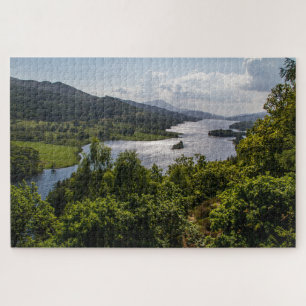 Scotland Jigzaag Puzzle - Landscape Loch Tummel Legpuzzel