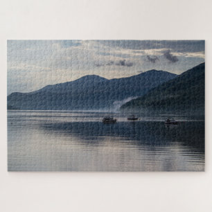 Scotland Jigzaag Puzzle - Loch Tay Clouds Legpuzzel