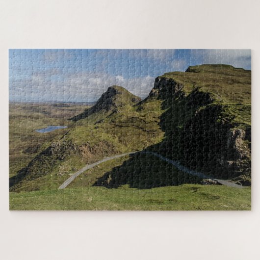Scotland Jigzaag Puzzle - Quiraing, eiland Skye Legpuzzel (Horizontaal)