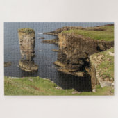 Scotland Jigzaag Puzzle - Yesnaby cliffs, Orkney Legpuzzel (Horizontaal)