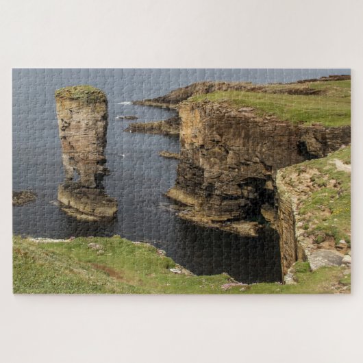 Scotland Jigzaag Puzzle - Yesnaby cliffs, Orkney Legpuzzel (Horizontaal)