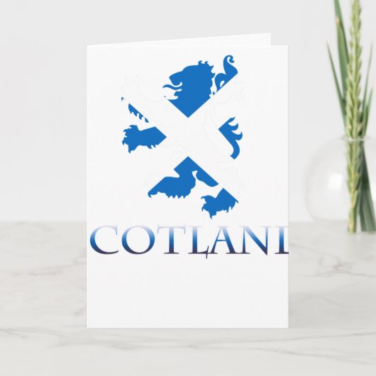 SCOTLAND KAART (Voorkant)