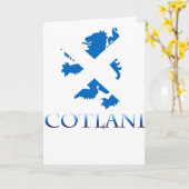 SCOTLAND KAART (Gele Bloem)