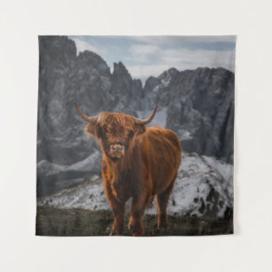 Scotland Koe Mountains: Natuur Fotografie Wandkleed