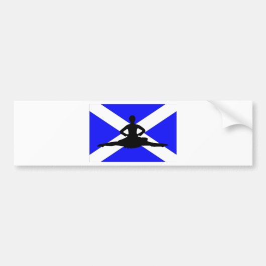 Scotland Leap Bumpersticker (Voorkant)
