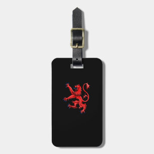 Scotland Lion Rampant Bagagelabel