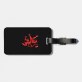 Scotland Lion Rampant Bagagelabel (Achterkant horizontaal)