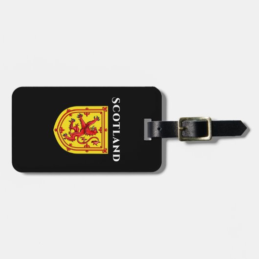 Scotland Lion Rampant Bagagelabel (Voorkant horizontaal)