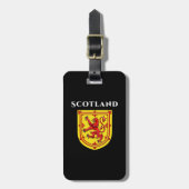 Scotland Lion Rampant Bagagelabel (Voorkant verticaal)
