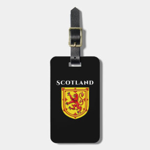 Scotland Lion Rampant Bagagelabel