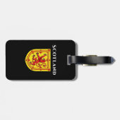 Scotland Lion Rampant Bagagelabel (Achterkant horizontaal)