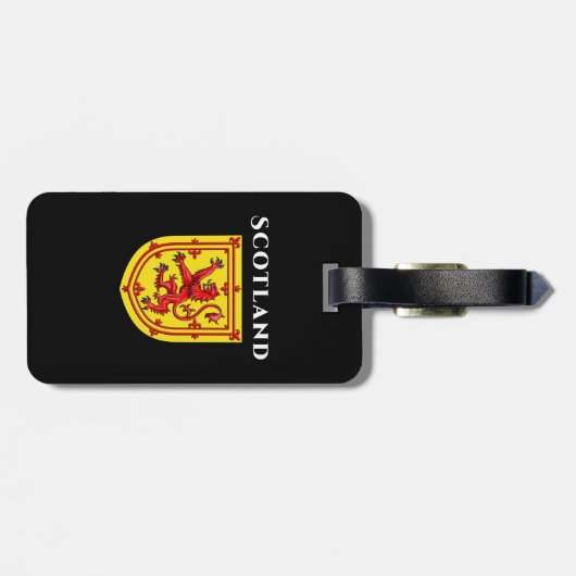Scotland Lion Rampant Bagagelabel (Achterkant horizontaal)